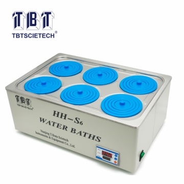 Biserial Tin Constant Temperature Water Bath (HH-S6)