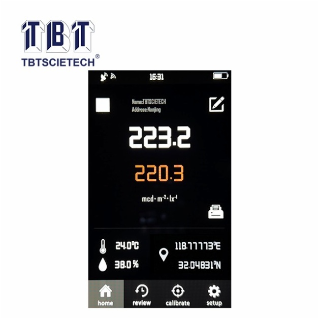 Retroreflectometer for Road Markings