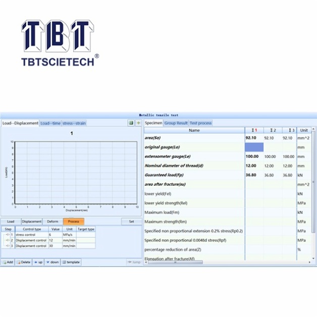 Universal Testing Machine with PC Display & Manual Control