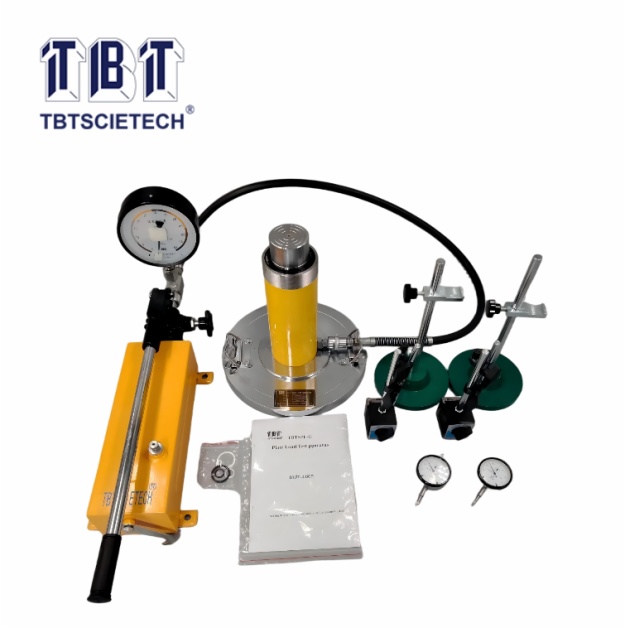 Plate Bearing test apparatus with dial gauges, analogue measuring
