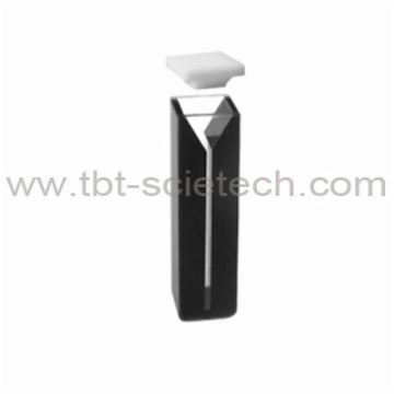 Semi-Micro cell with black walls and telflon stopper (Q123-Q129)