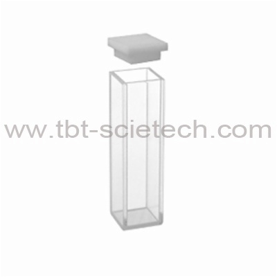 Standard fluorometer cell with lid (Q203-Q209)