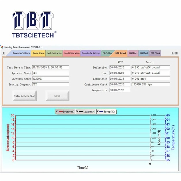 Asphalt Bending Beam Rheometer