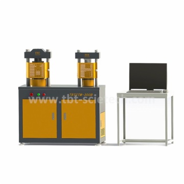 Compression and Flextural Testing Machine with PC control (with concrete flextural device)