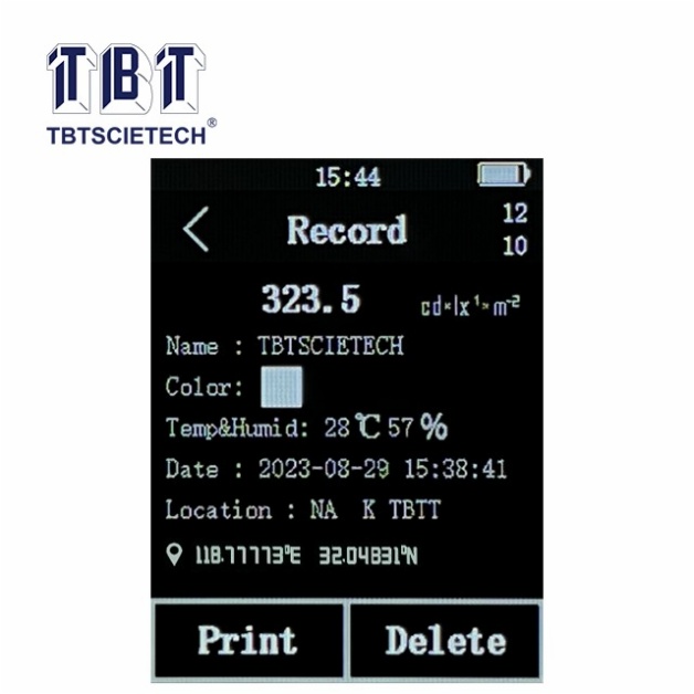Single Angle Retroreflectometer for Traffic Signs
