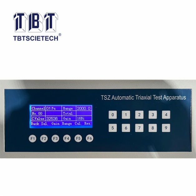 Full Automatic Triaxial Test Apparatus
