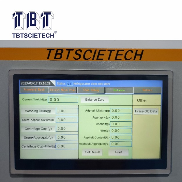 Asphalt Mix Analyzer(Ultrasonic Cleaning Method)