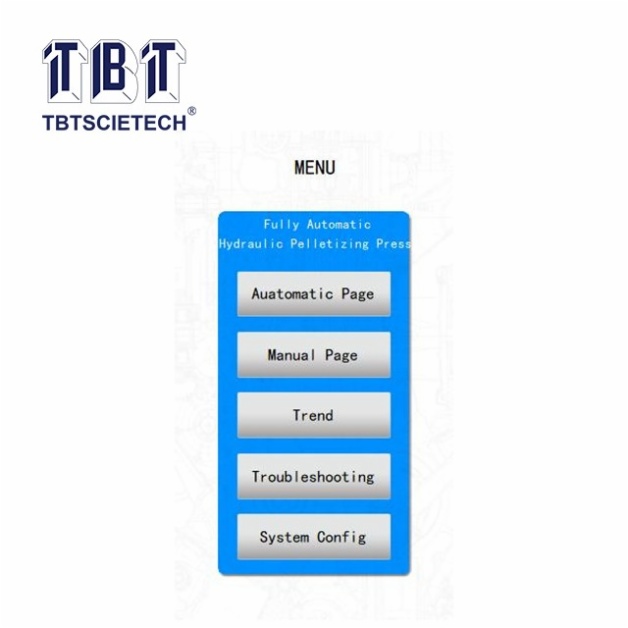 Fully Automatic Hydraulic Pelletizing Press