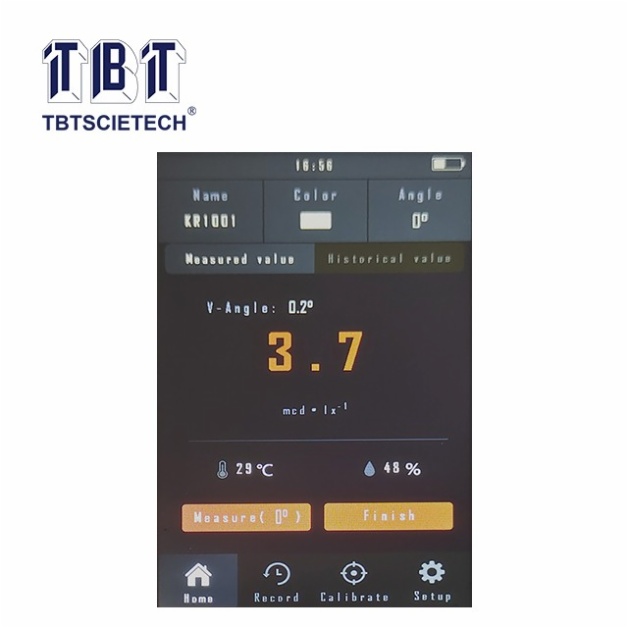 Retroreflectometer for Road Studs