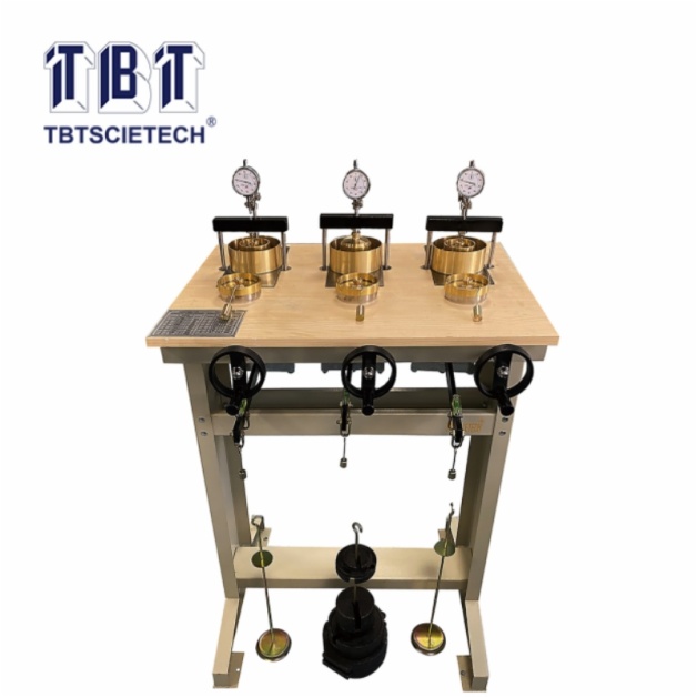Single-lever Consolidometer (triplex low & mid pressure)
