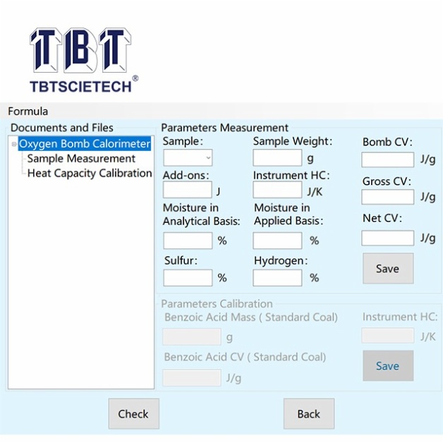 LCD Display Oxygen Bomb Calorimeter