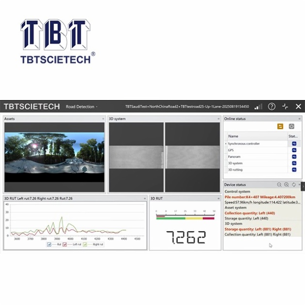 Laser Crack Detecting System (3D)