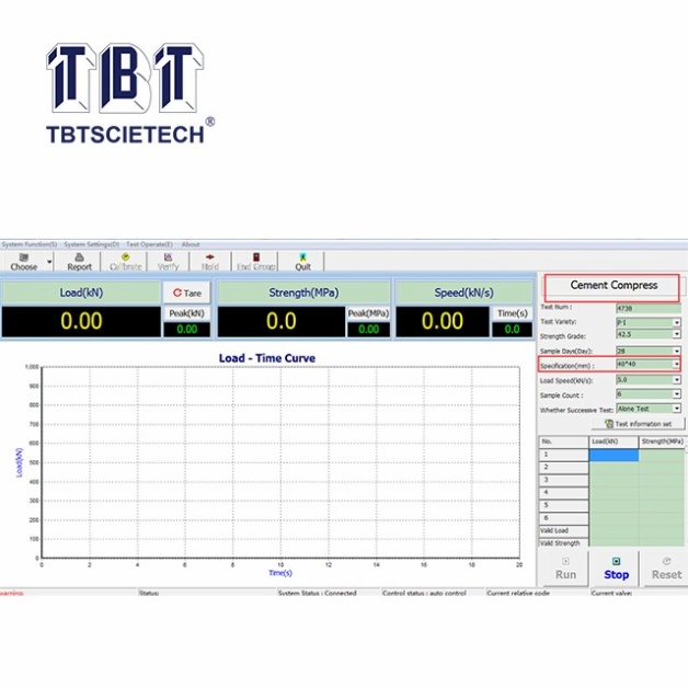 Compression and Flexural Testing Machine with PC Control
