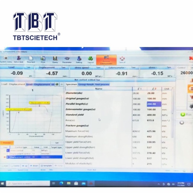 Universal Testing Machine with PC & Servo Control