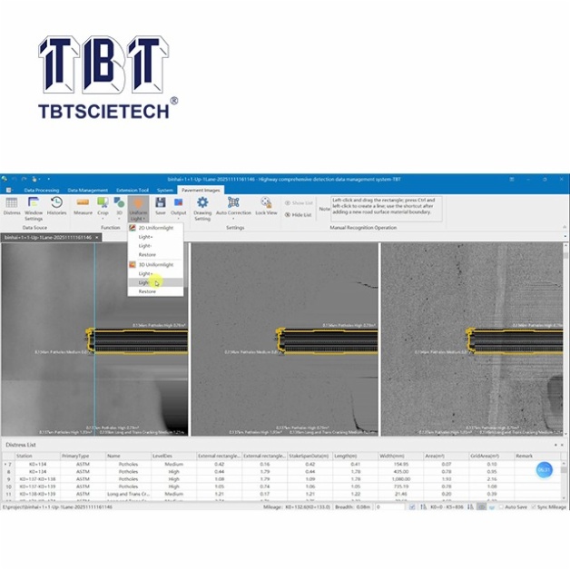 Laser Crack Detecting System (3D)