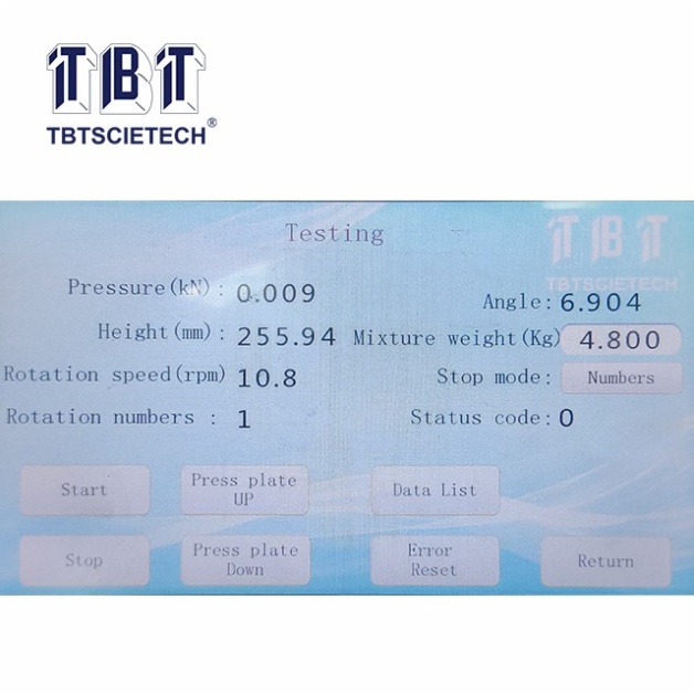 Mini Electromechanical Asphalt Gyratory Compactor
